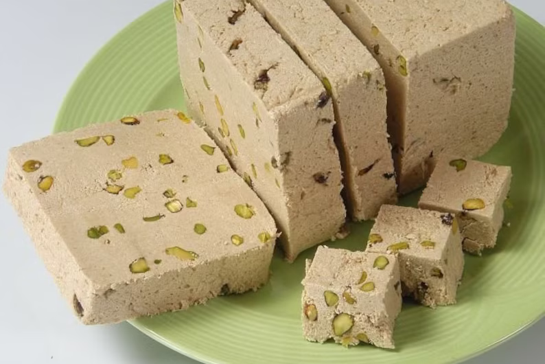 حلاوة طحينية بدون سكر