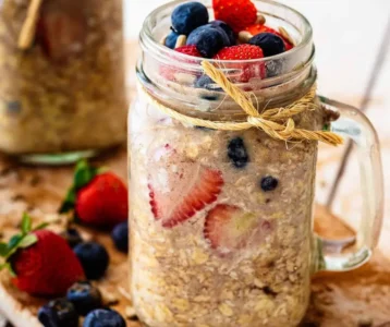 الشوفان بدون حليب