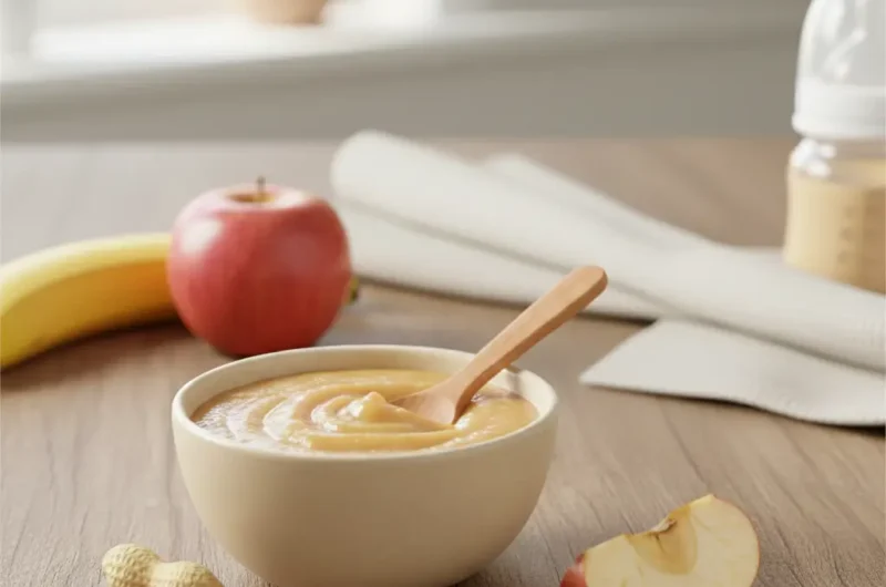 وصفات بزبدة الفول السوداني للرضع