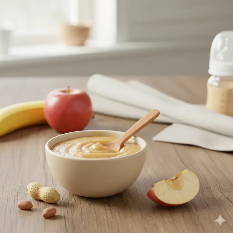 وصفات بزبدة الفول السوداني للرضع