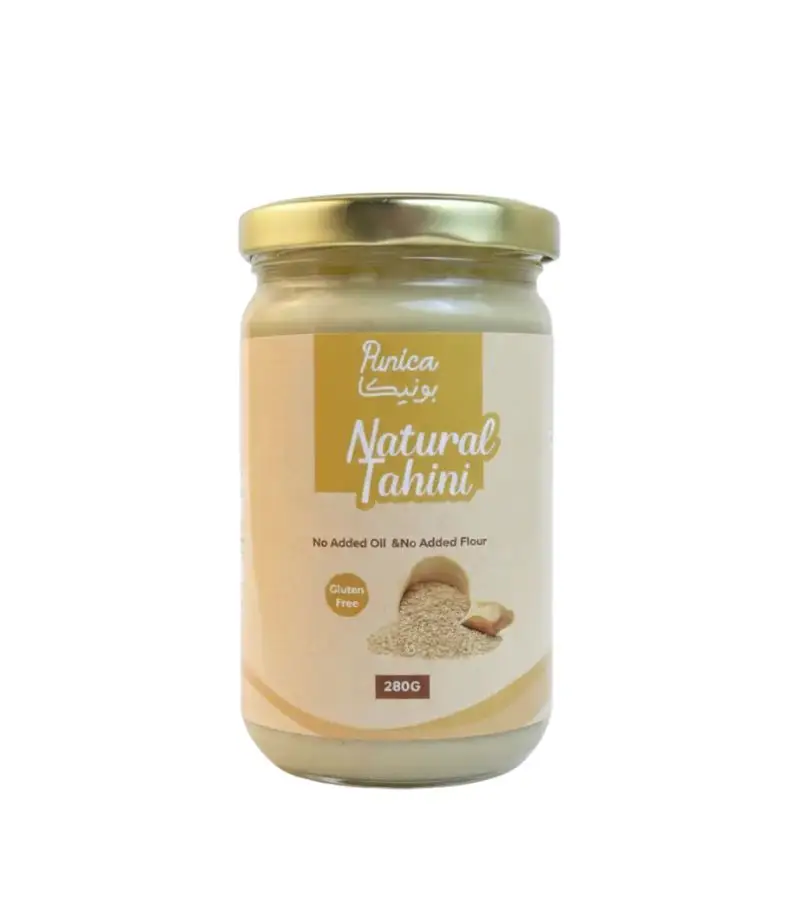 تصميم بدون عنوان (20) طحينة السمسم صحية خام 100% - الصورة 1