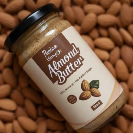 زبدة اللوز الصحية