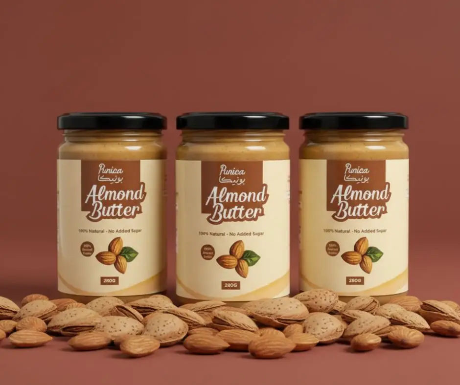 زبدة المكسرات الطبيعية