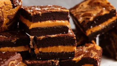 براونيز بزبدة الفول السوداني